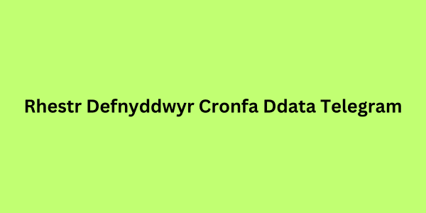 rhestr defnyddwyr cronfa ddata telegram