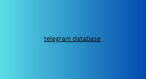 telegram database