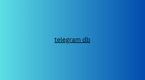 telegram db