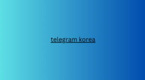 telegram korea