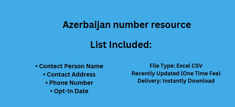 Azerbaijan number resource