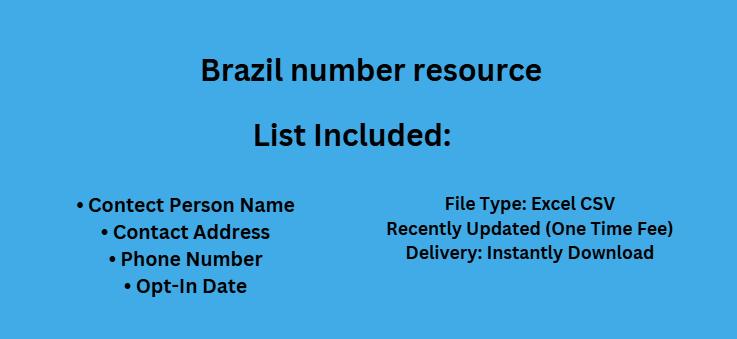 Brazil number resource