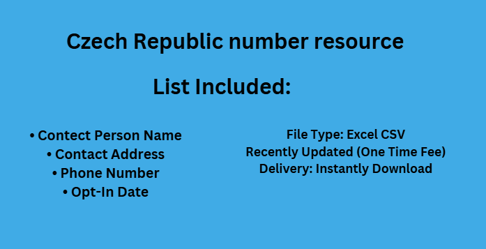 Czech Republic number resource