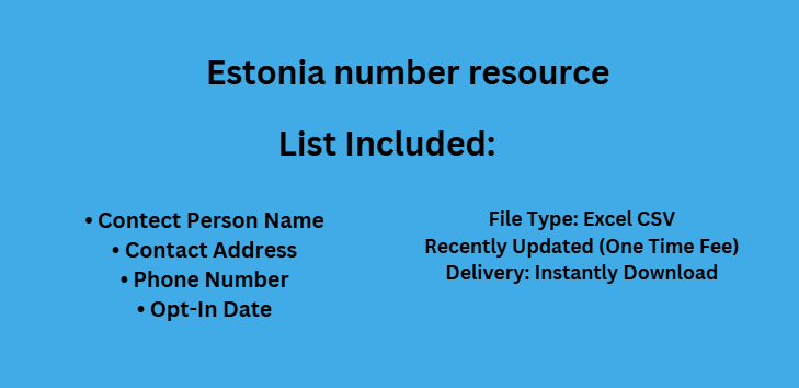 Estonia number resource