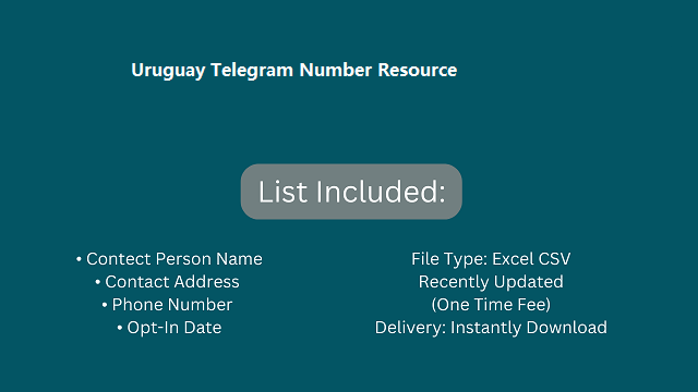 Uruguay Telegram Number Resource