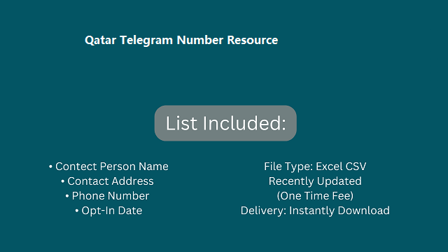 Qatar Telegram Number Resource