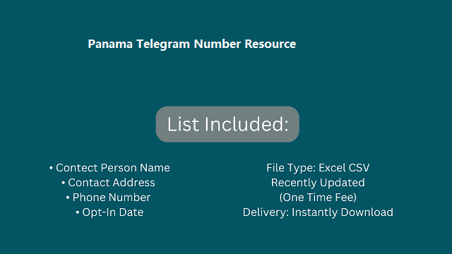 Panama Telegram Number Resource