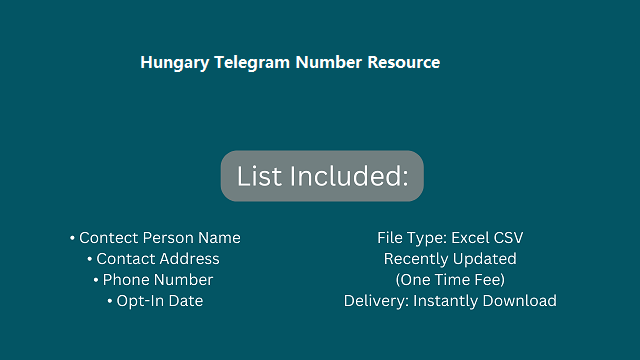Hungary Telegram Number Resource