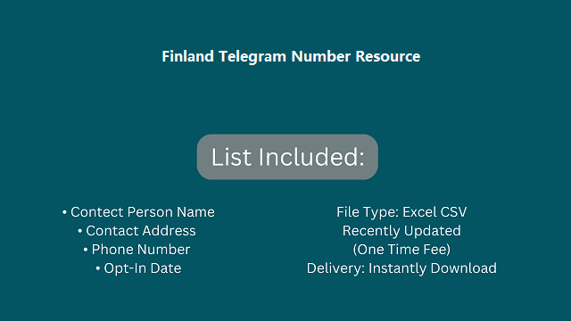 Finland Telegram Number Resource