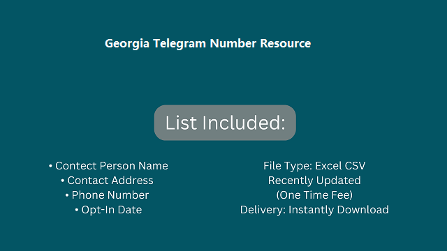 Georgia Telegram Number Resource