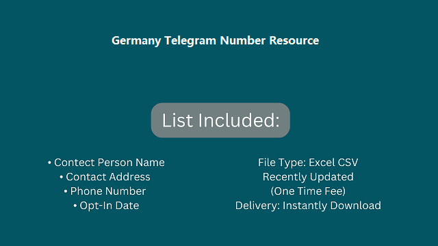 Germany Telegram Number Resource