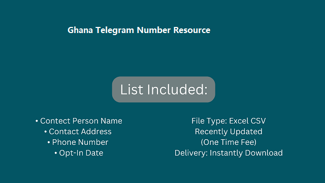 Ghana Telegram Number Resource
