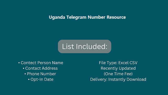 Uganda Telegram Number Resource