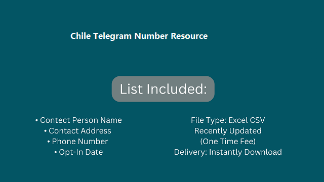 Chile Telegram Number Resource