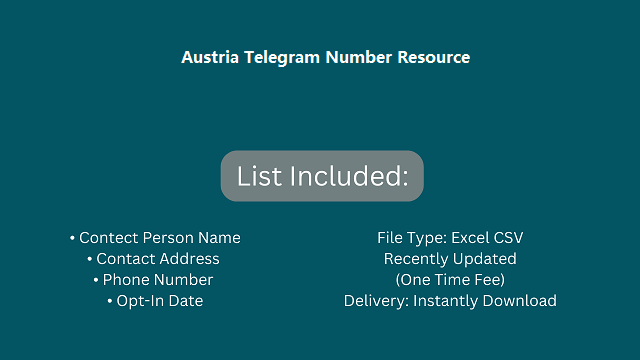 Austria Telegram Number Resource