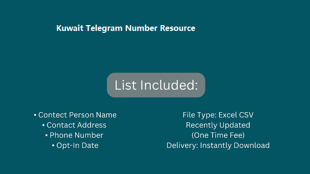Kuwait Telegram Number Resource