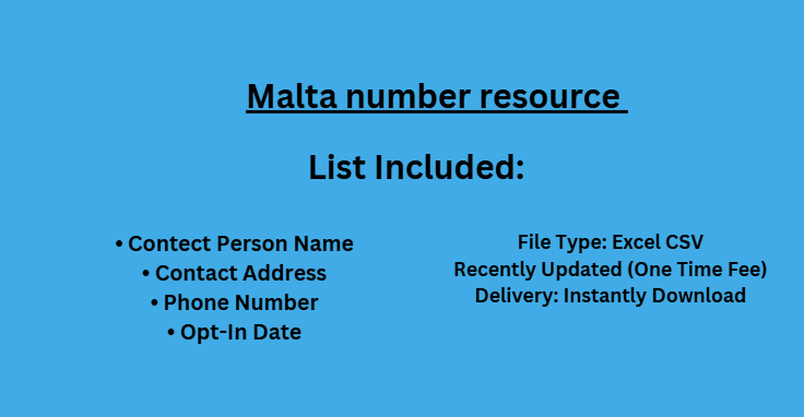 Malta number resource