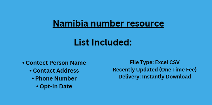 Namibia number resource