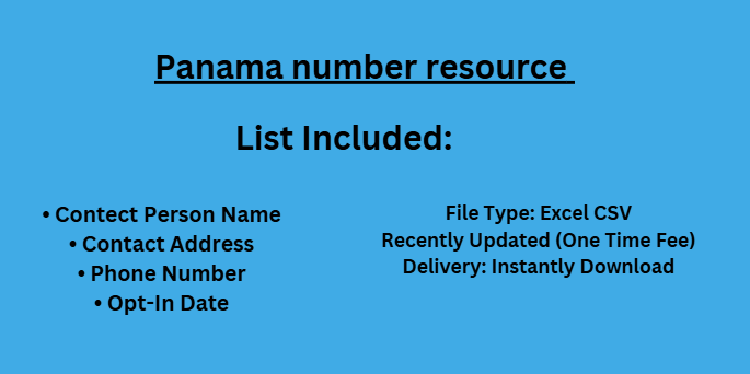 Panama number resource
