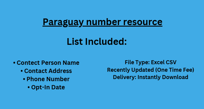 Paraguay number resource
