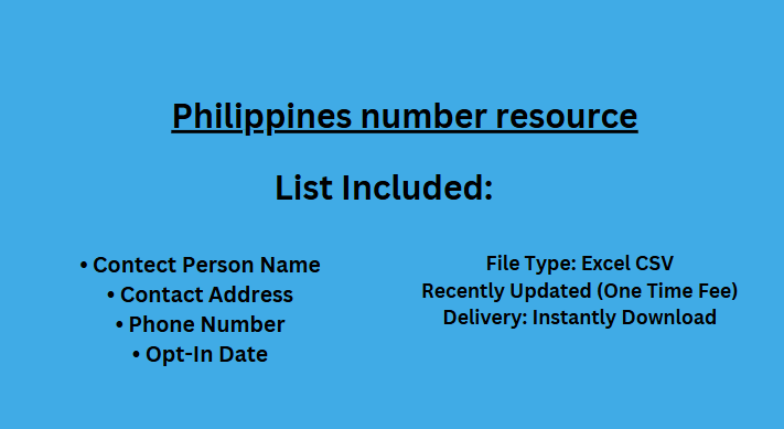 Philippines number resource