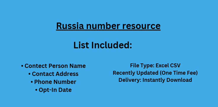 Russia number resource