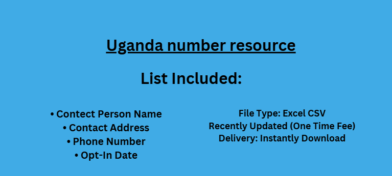 Uganda number resource
