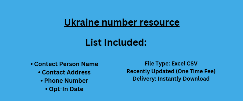 Ukraine number resource